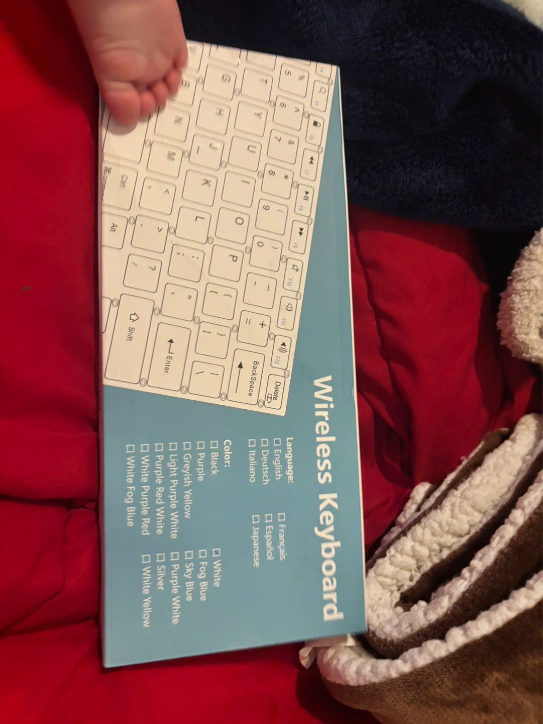 Wireless Keyboard - White
