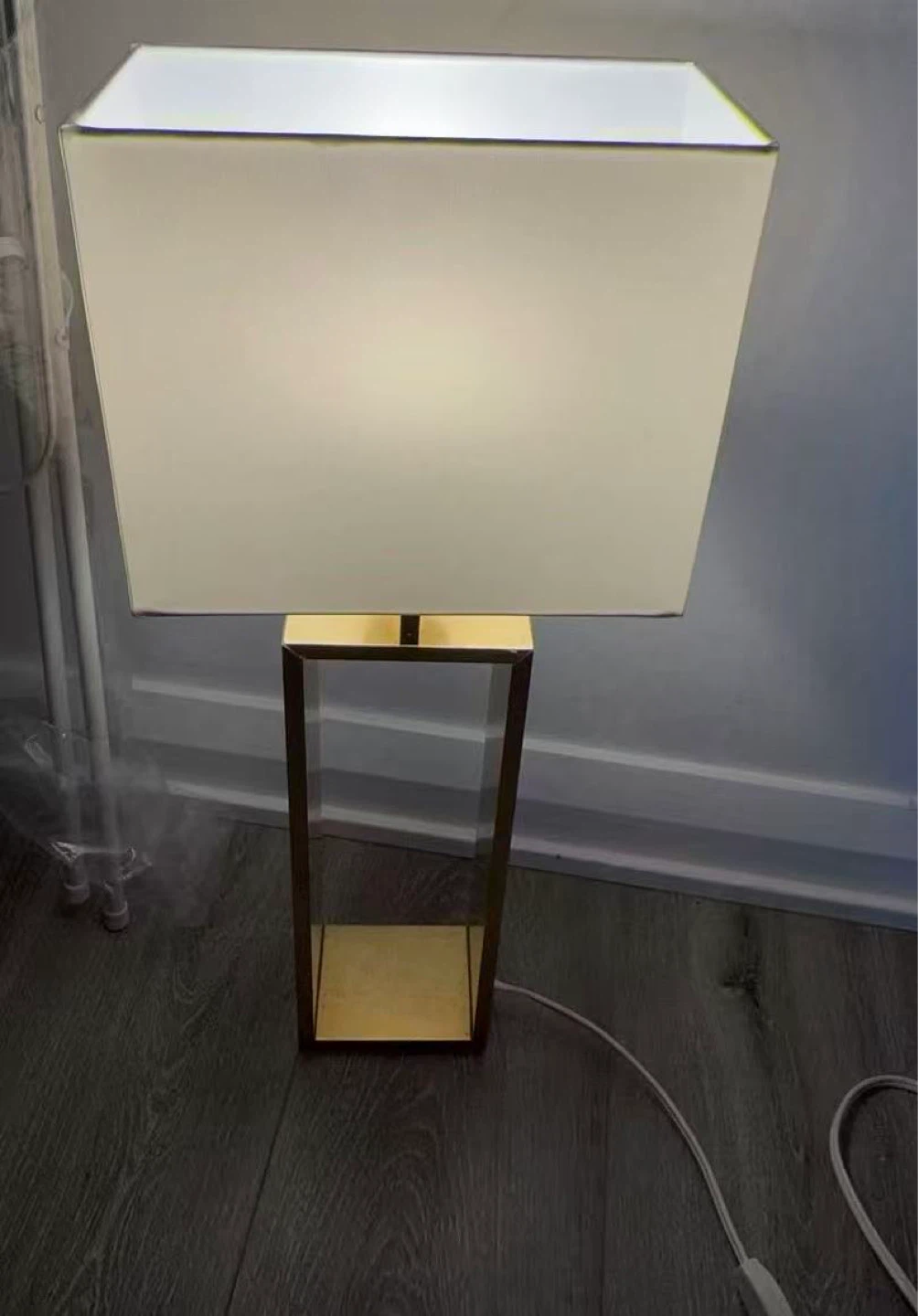 Modern Rectangular Table Lamp
