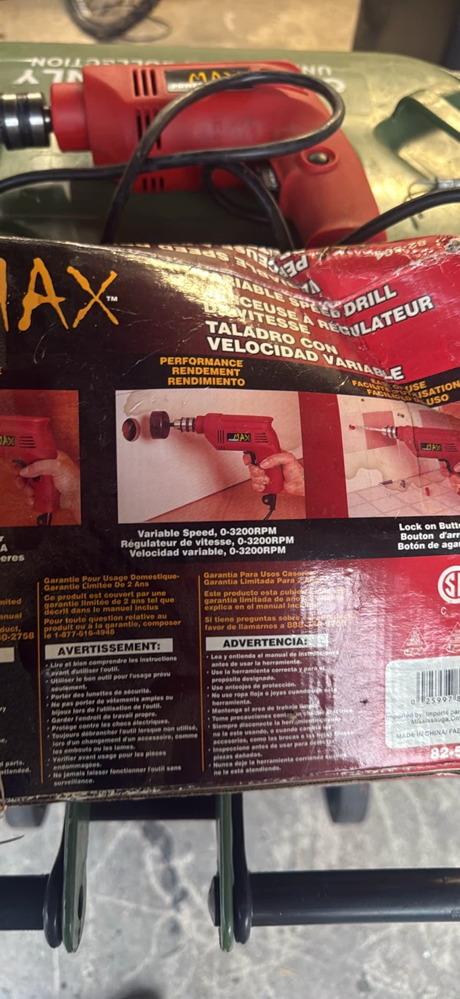 MAX Variable Speed Drill