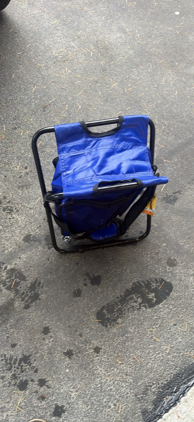 Blue Folding Camping Chair - photo 3