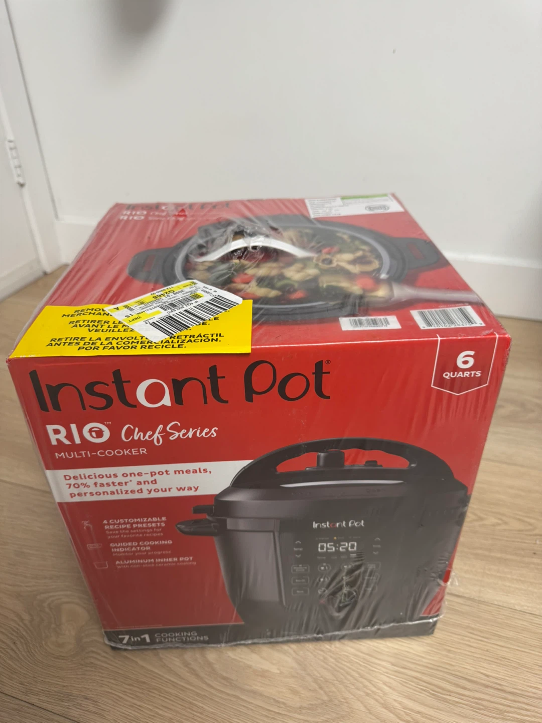 Instant Pot RIO Chef Series Multi-Cooker, 6 Quart - photo 2