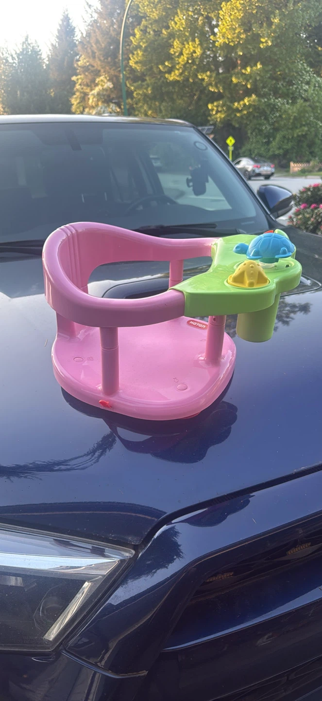 KETER Pink Baby Bath Seat with Toys - photo 3