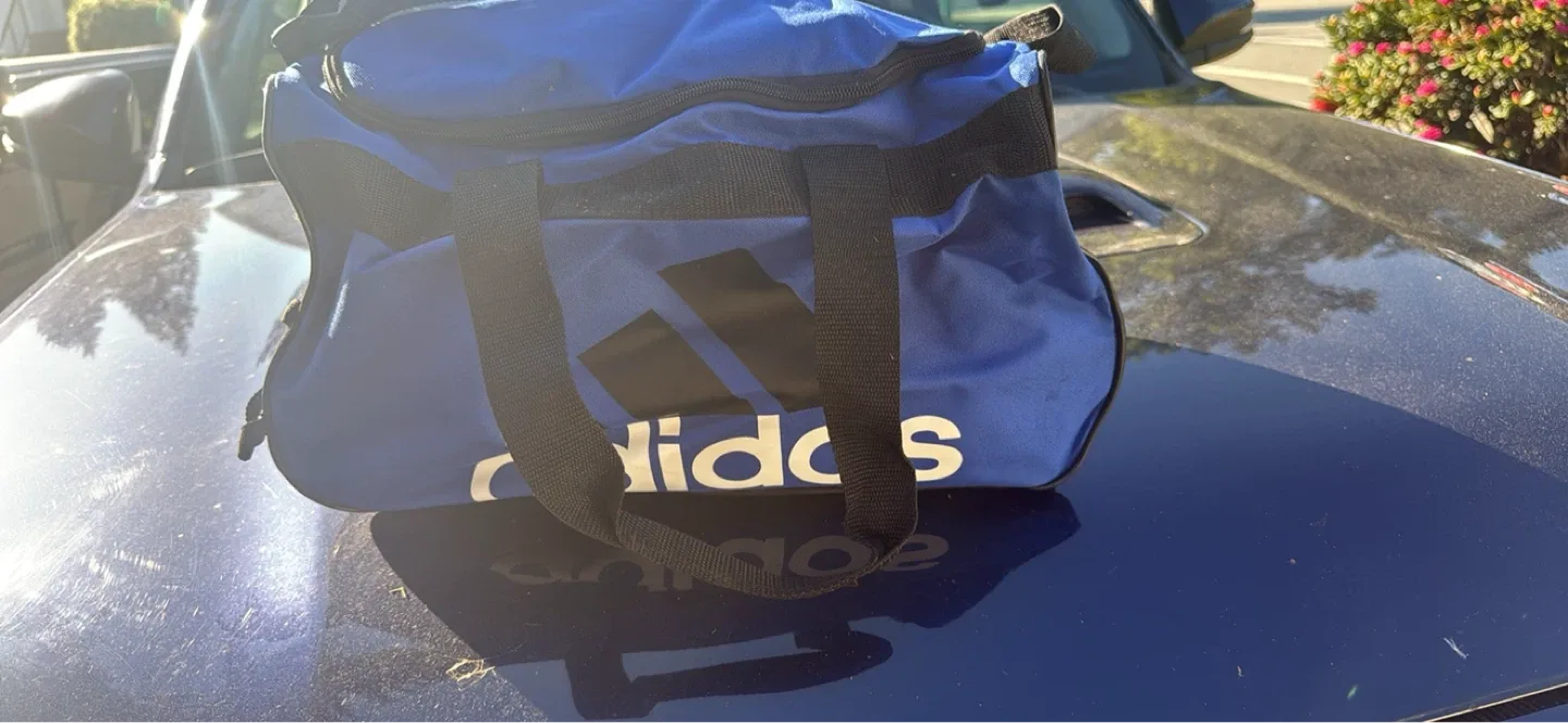 Adidas Blue Gym Bag - photo 2