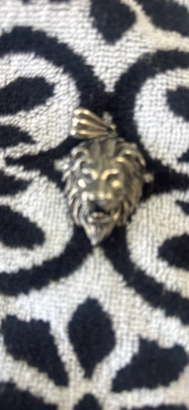 Lion head pendant - photo 3