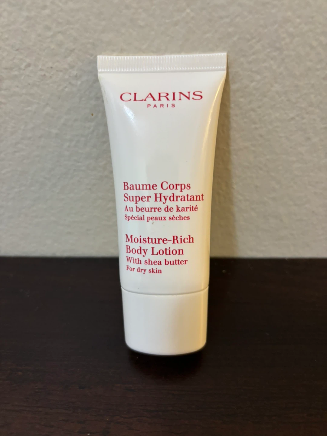 Clarins Moisture-Rich Body Lotion with Shea Butter for Dry Skin