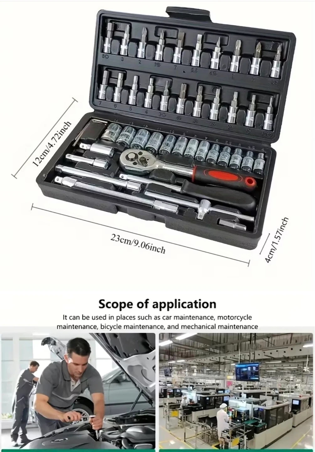 42-Piece Socket Wrench Set