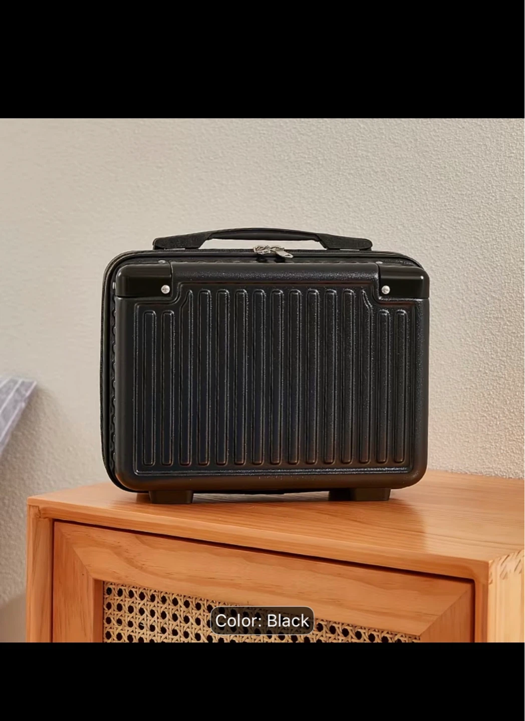 Brand new Black Mini Suitcase Storage Box - photo 2