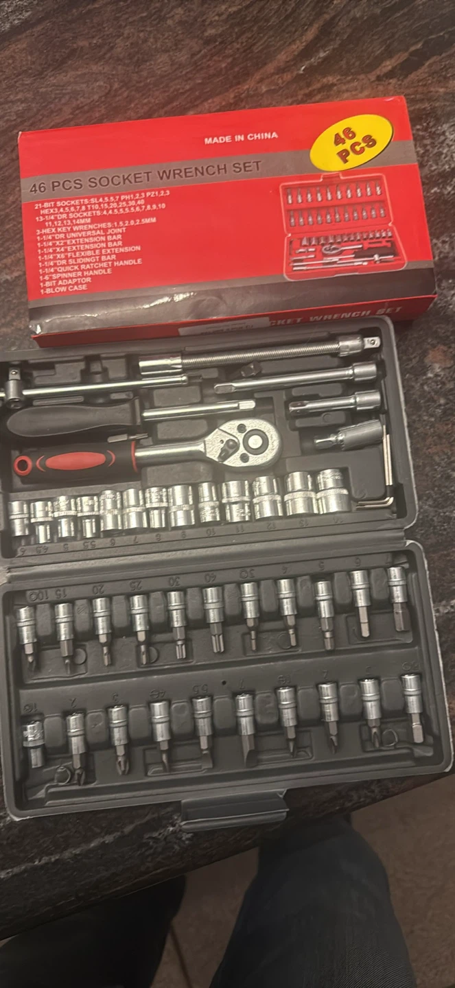 46-Piece Socket Wrench Set