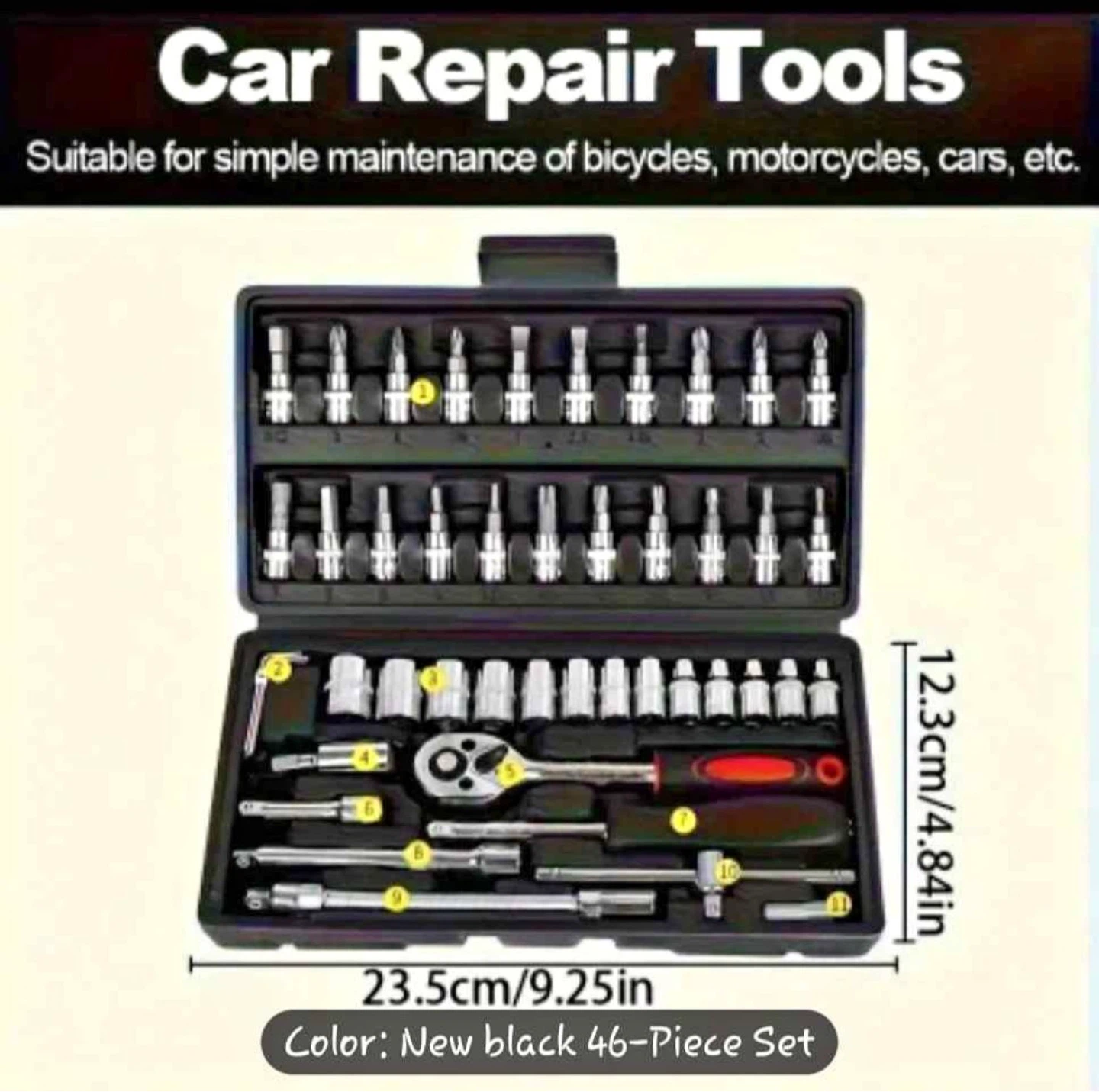 46-Piece Socket Wrench Set - photo 5