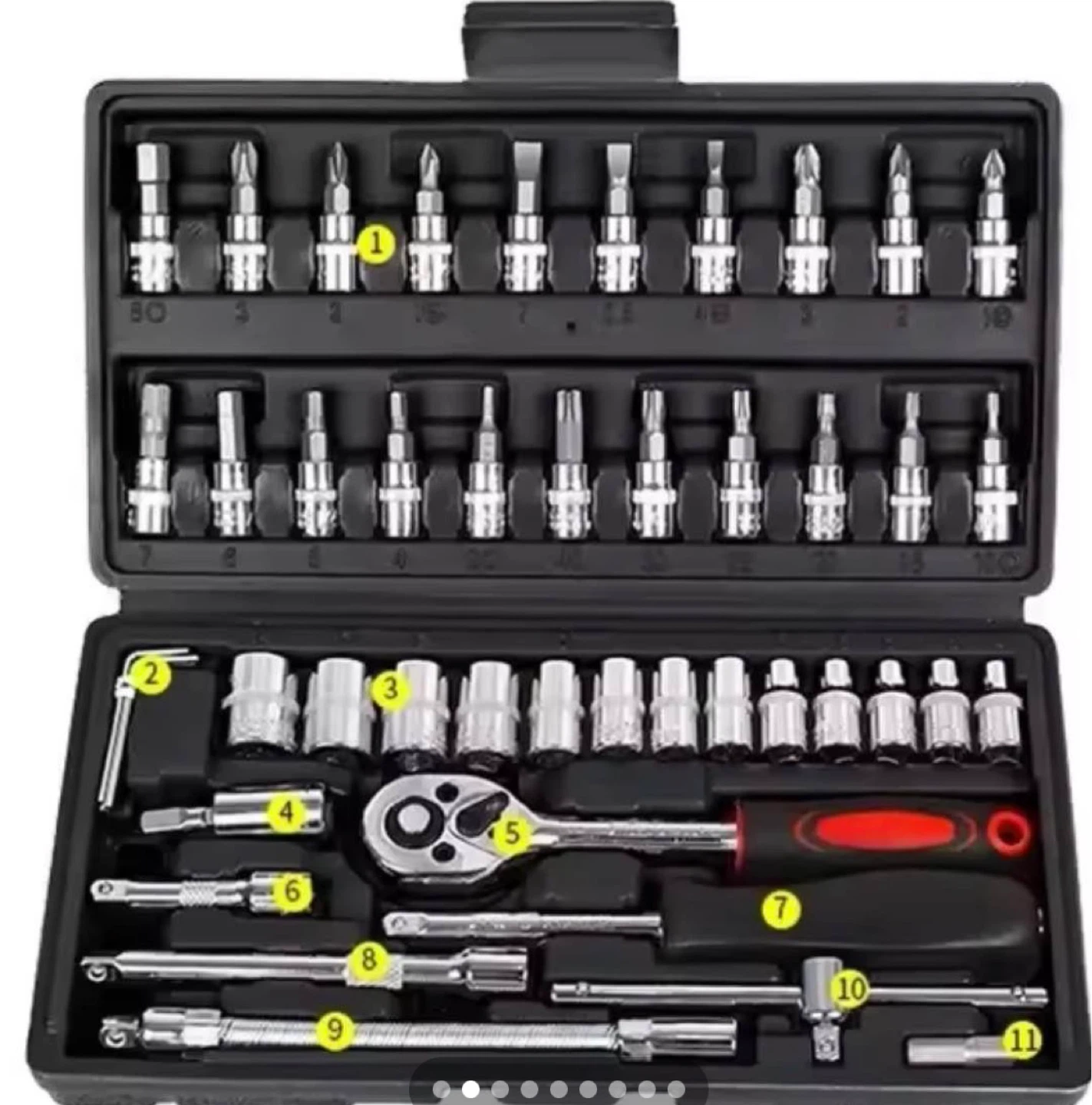 46-Piece Socket Wrench Set - photo 2