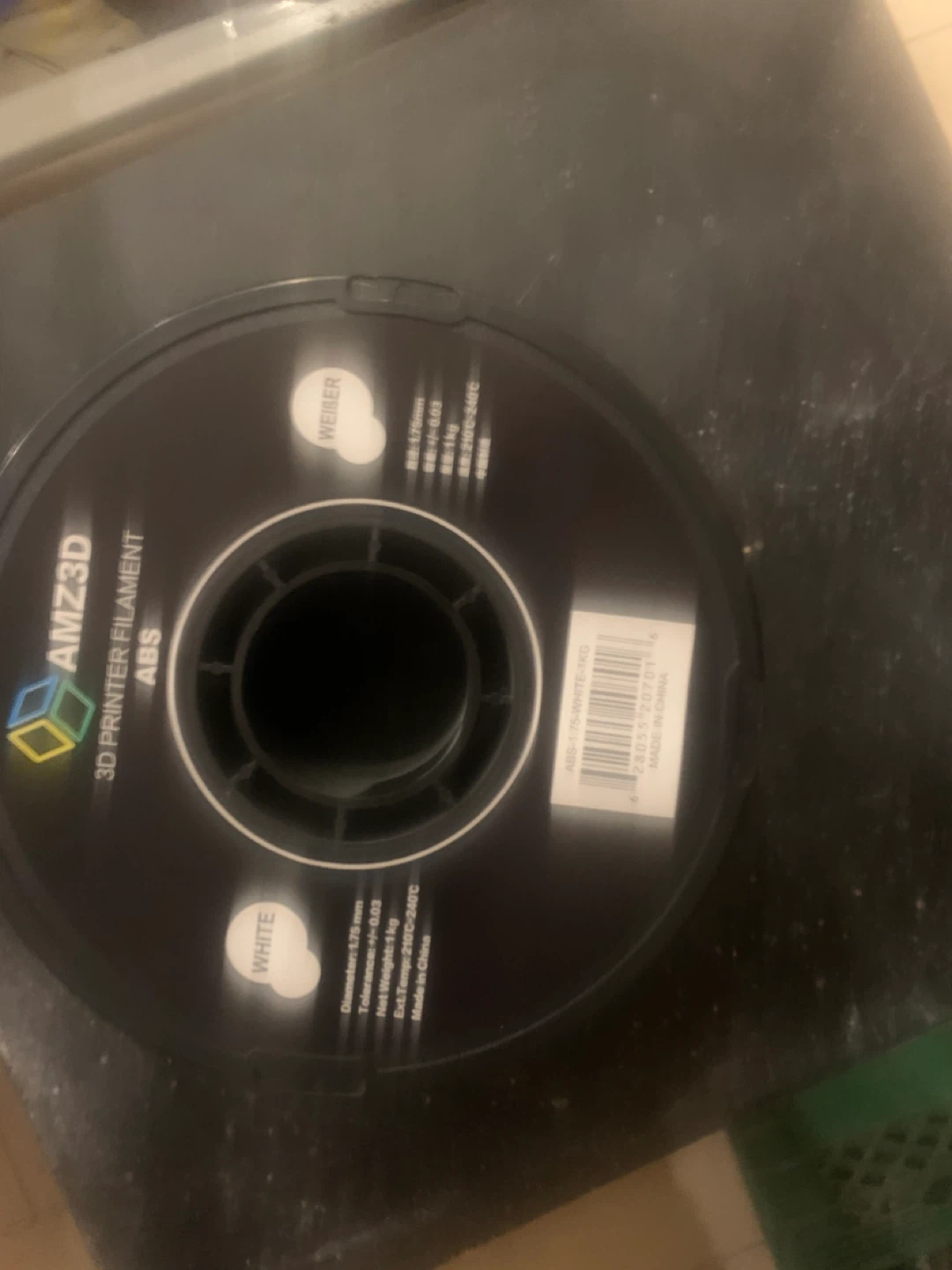AMZ3D 1.75mm PLA 3D Printer Filament - Silk White - photo 3