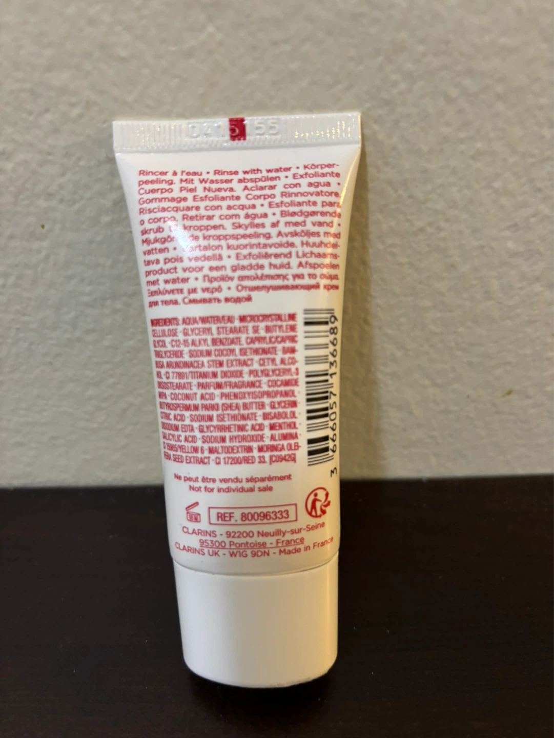 Clarins Paris Exfoliating Body Scrub 30 ml - photo 2