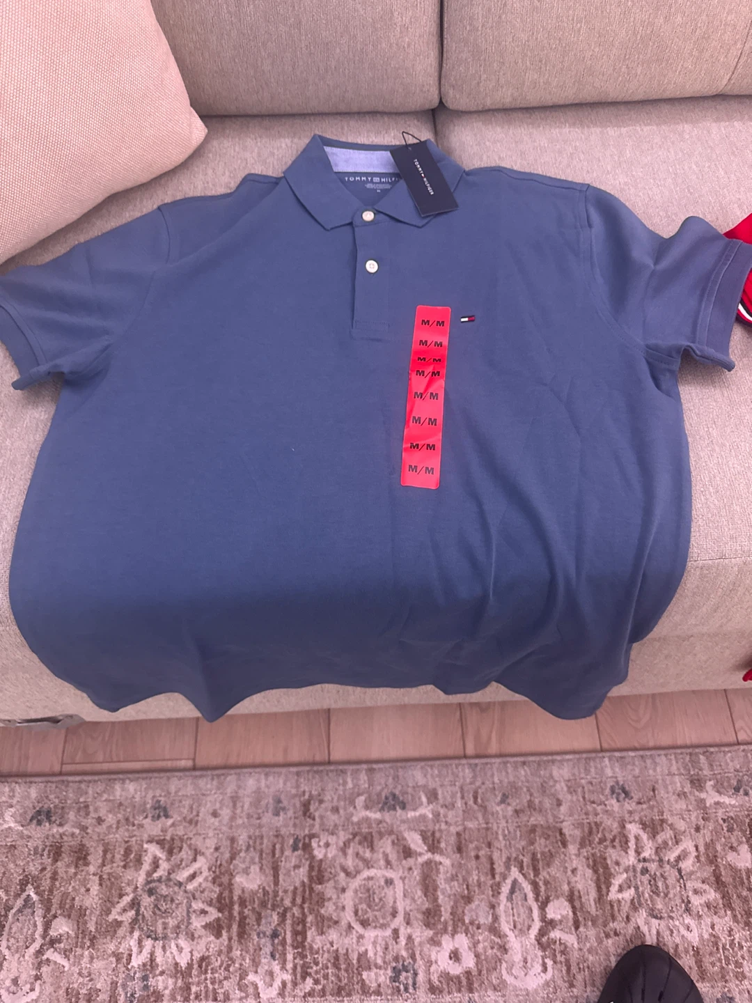Tommy Hilfiger Men's Polo Shirt - Red - photo 2
