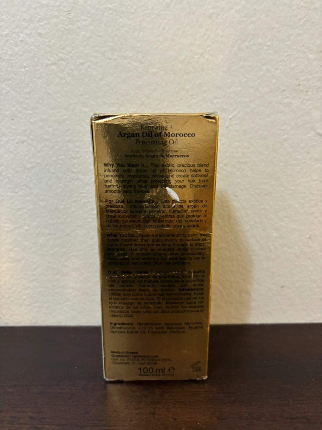 OGX Renewing Argan Oil of Morocco Penetrating Hair Oil - photo 2