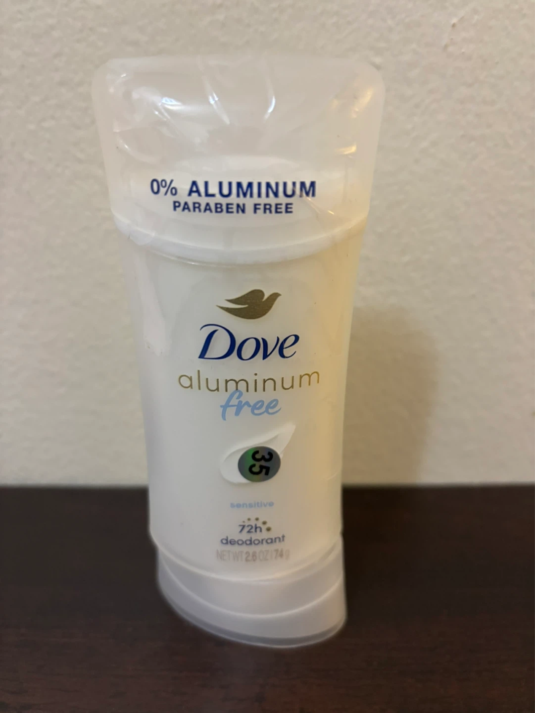 Dove Aluminum Free Sensitive Deodorant 2.6 oz