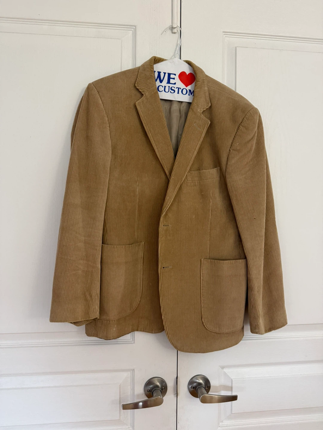 Tan Corduroy Blazer