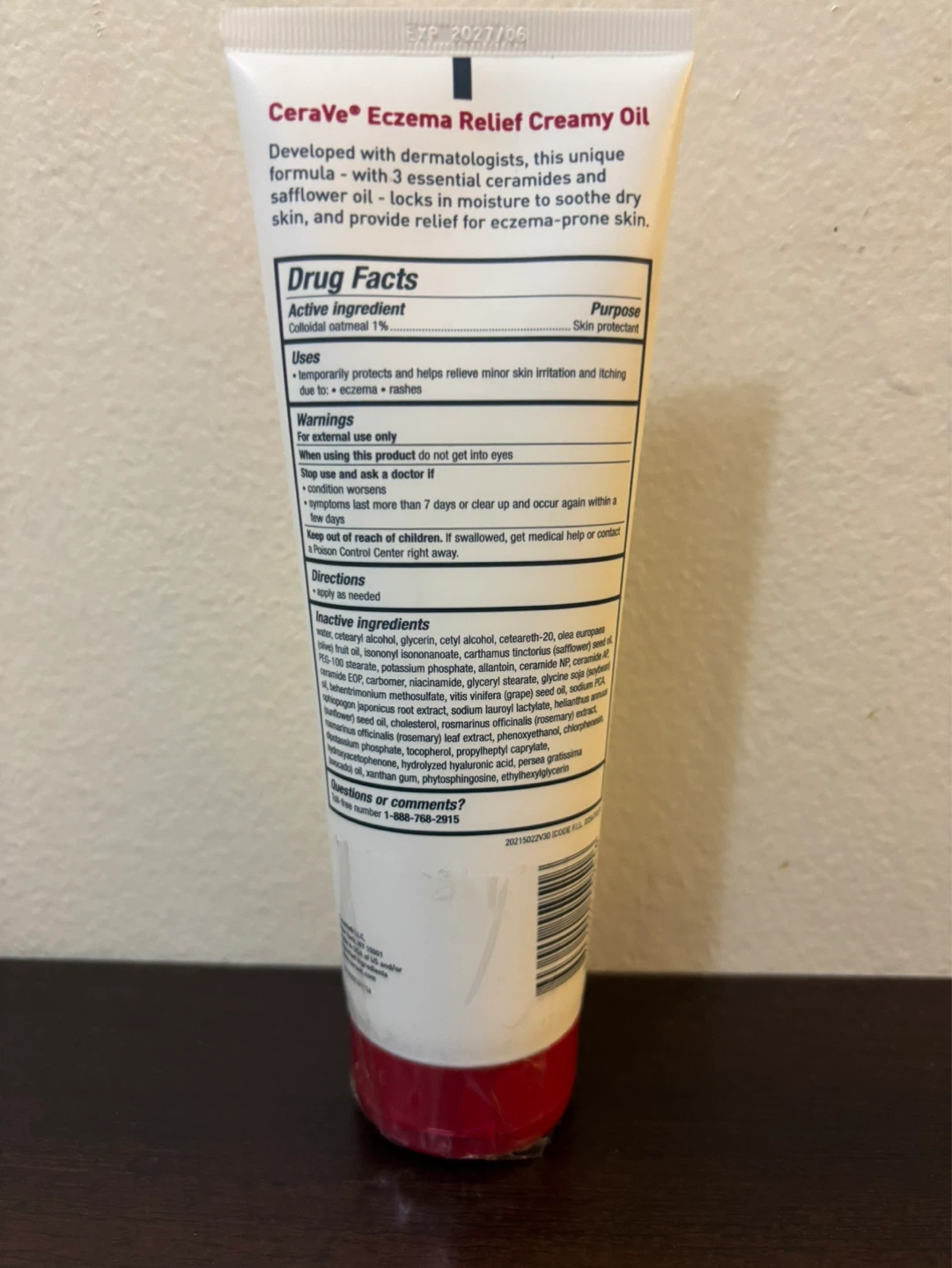 CeraVe Eczema Relief Creamy Oil 8 oz - photo 2