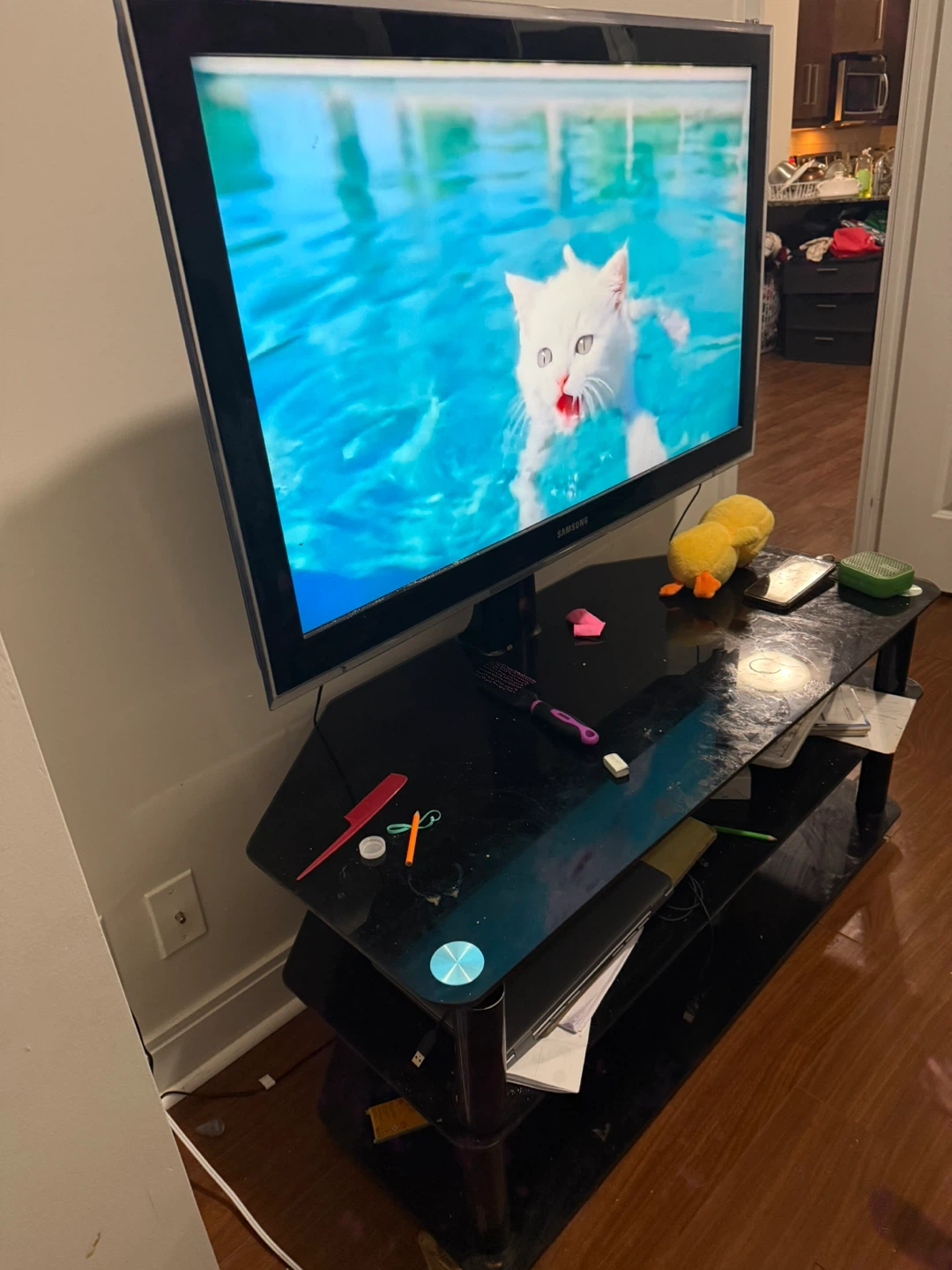 Samsung Flat Screen TV with Stand