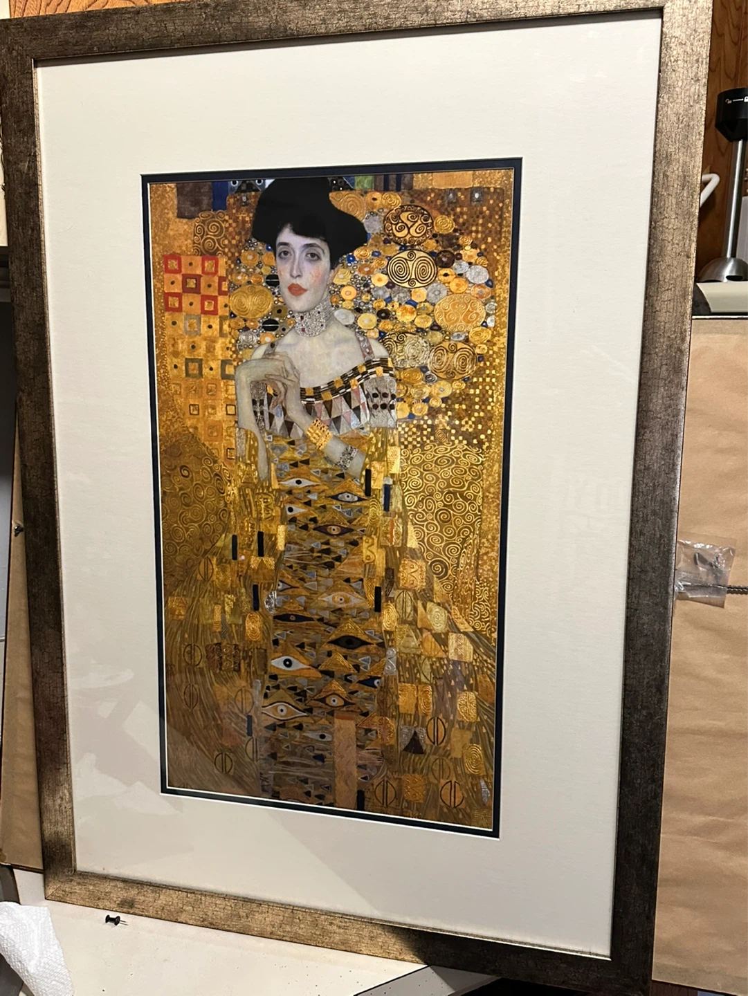 Large Gustav Klimt Portrait Adele Bloch PRINT