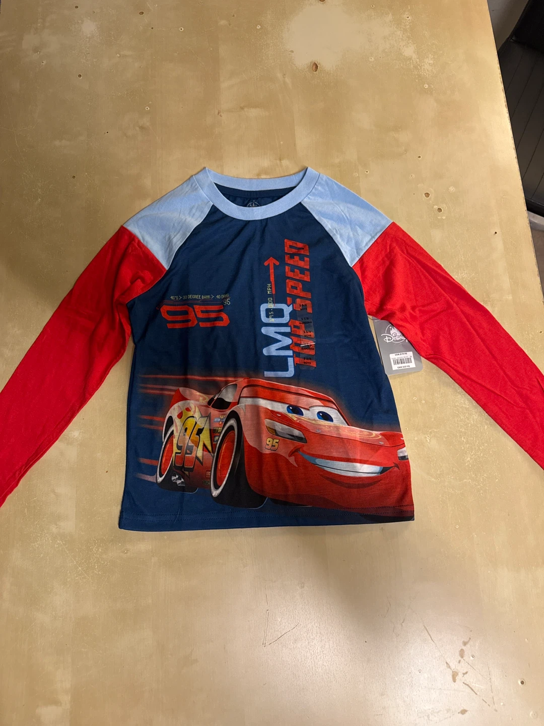 Disney Cars Lightning McQueen Long Sleeve Shirt - photo 5