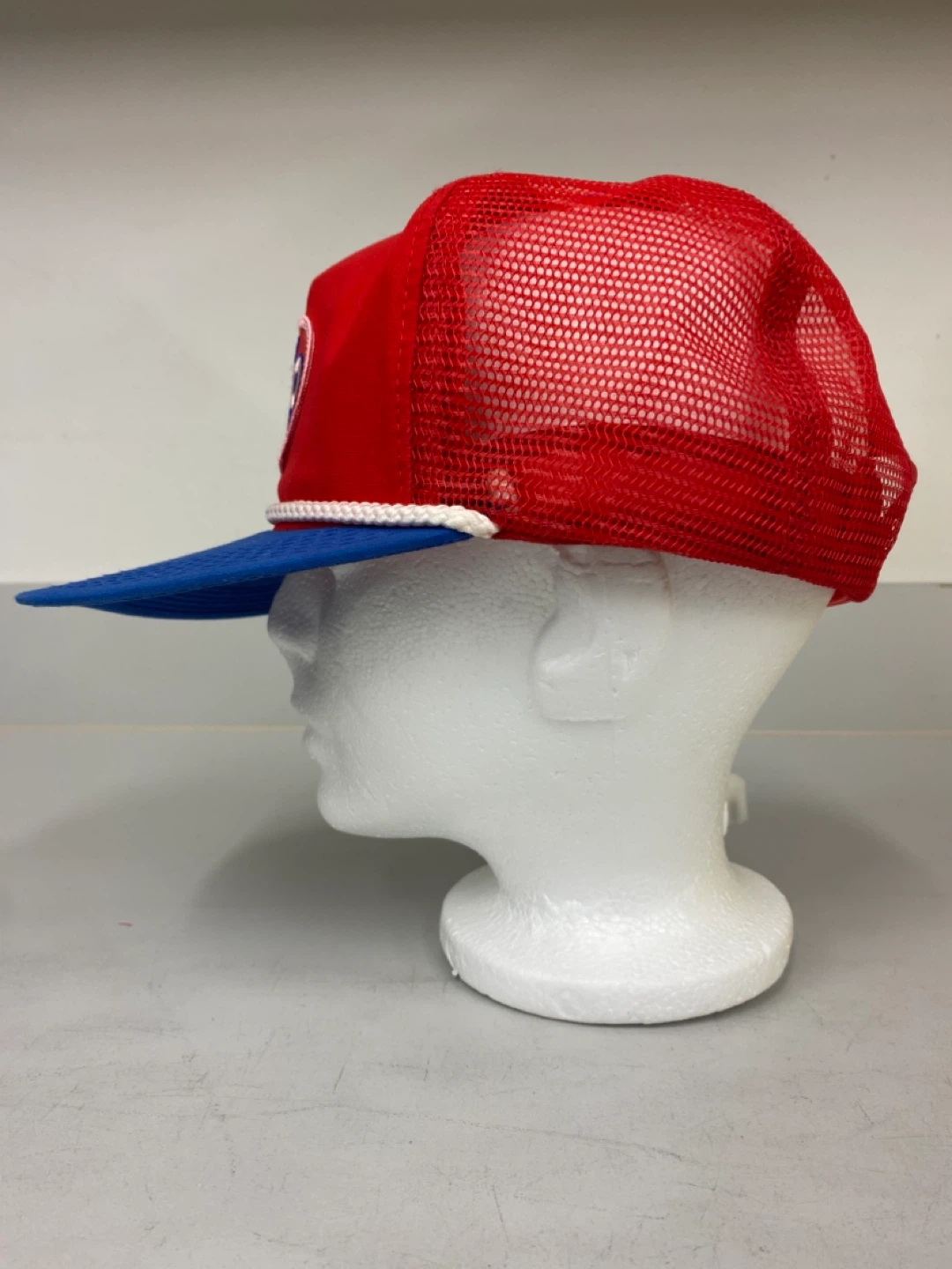Vintage 80’s STP Rope Mesh Trucker Snapback Hat - Made in USA - photo 3