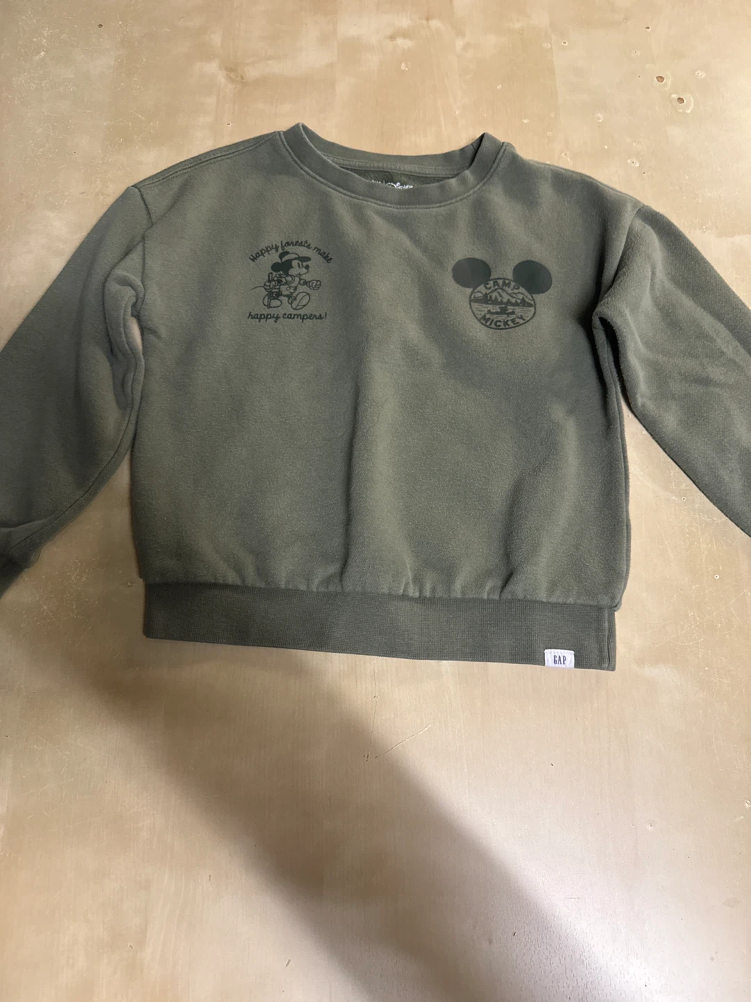 Gap x Disney Mickey Mouse Crewneck Sweatshirt - Toddler Size 5