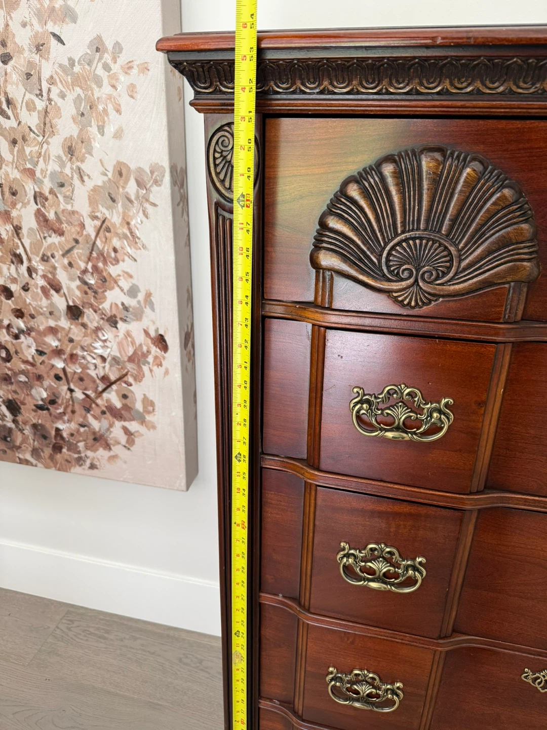 Cherry Wood Chest of Drawers - photo 2