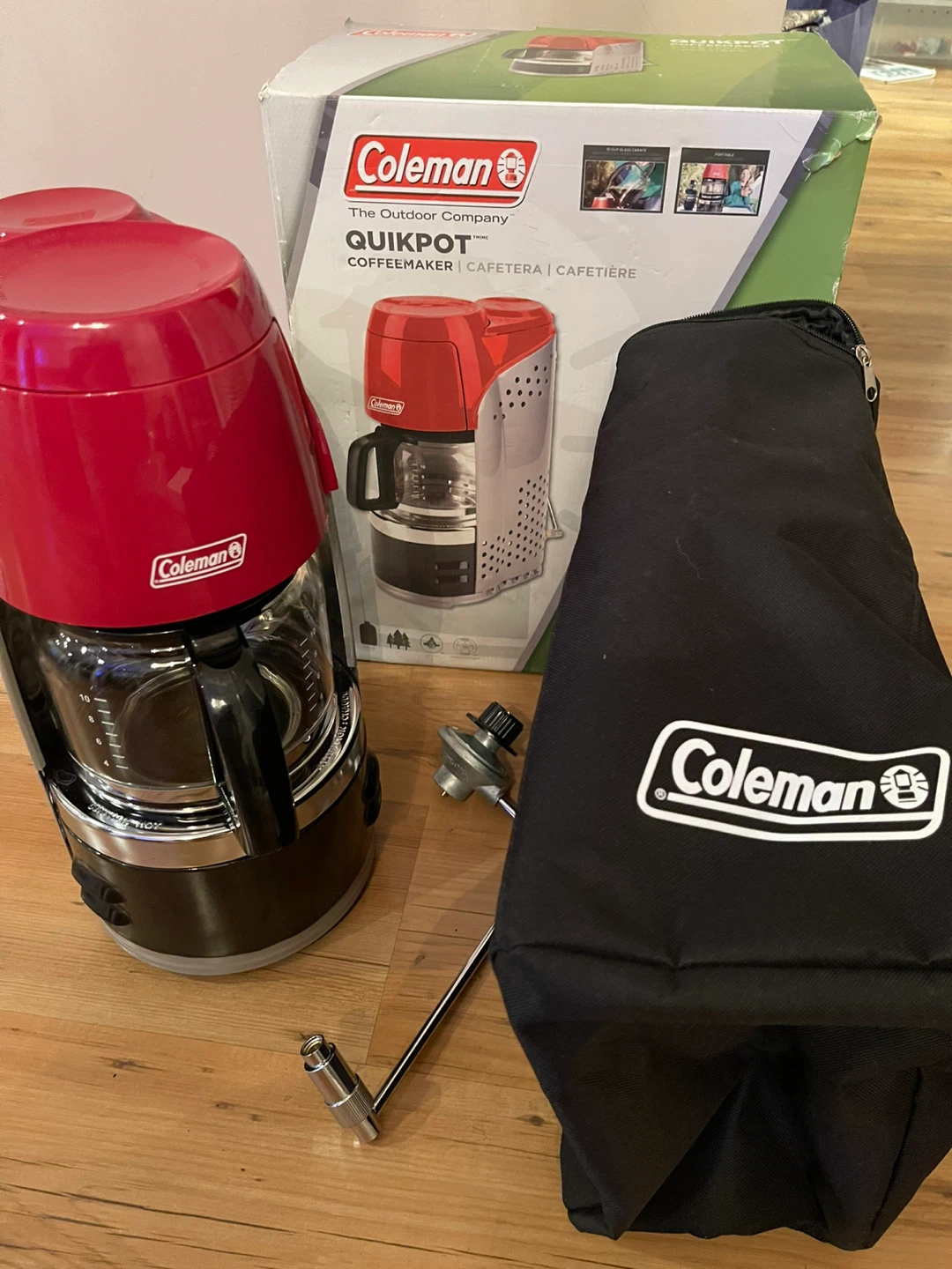 Coleman Quikpot Coffee Maker with Carry Bag