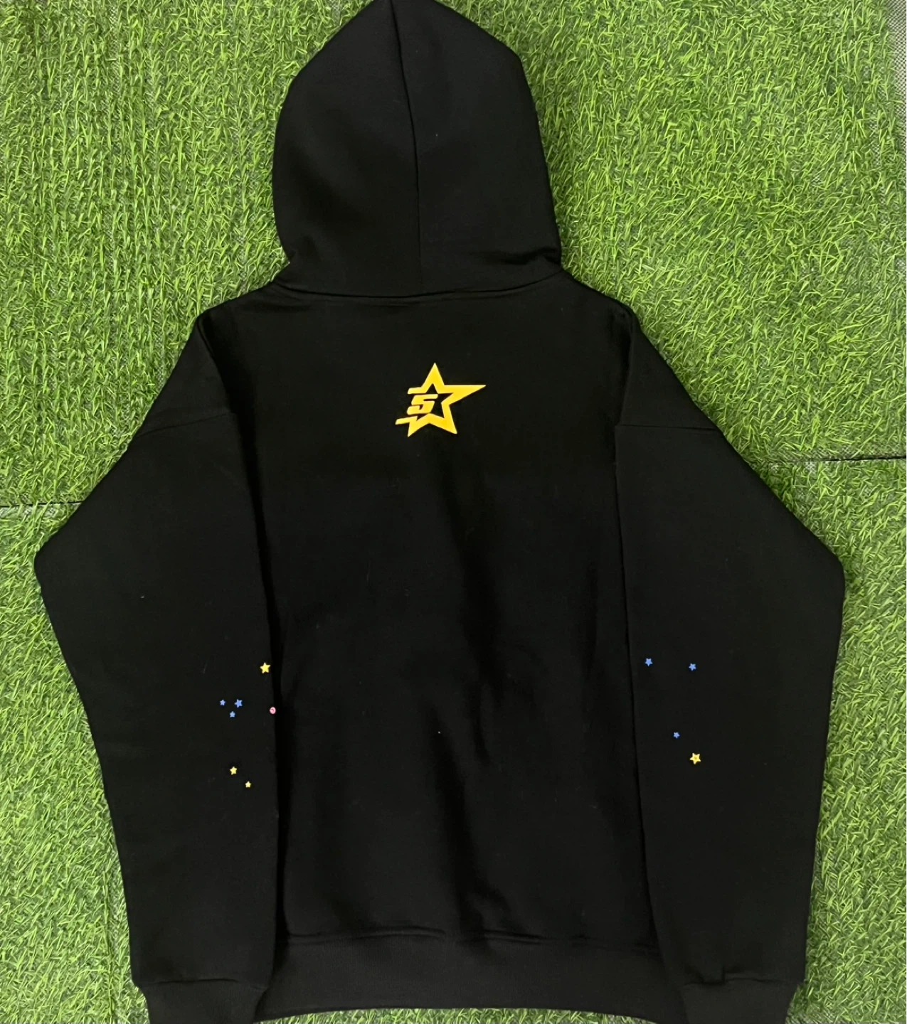 Black spider hoodie - size small - photo 2