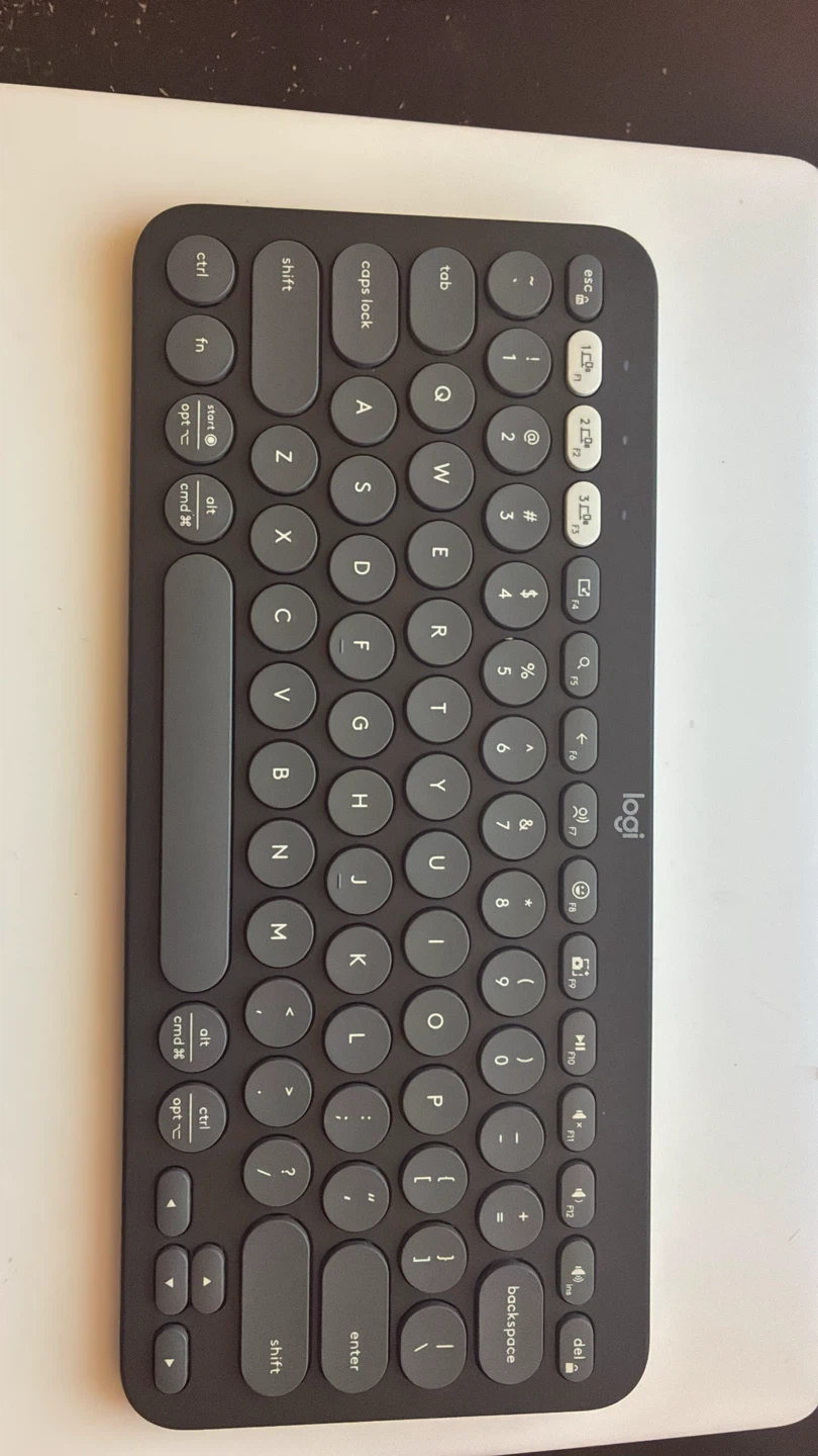 Logitech Pebble Keys 2 Slim TKL Wireless Keyboard - Graphite
