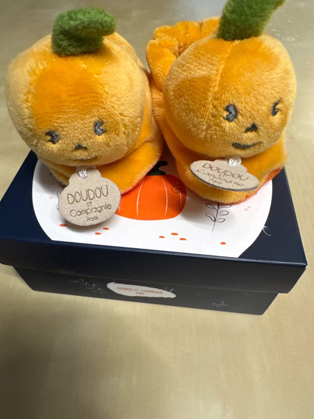 "My First Halloween" Baby Slippers 6 Months