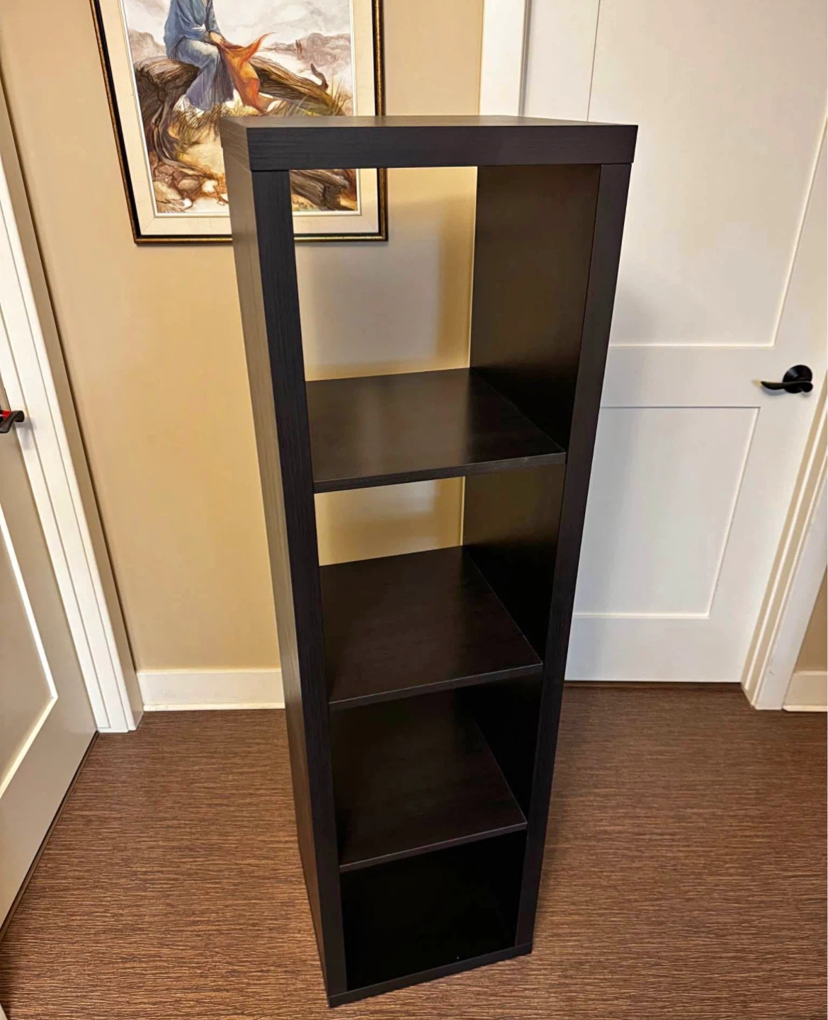 IKEA KALLAX 1x4 storage shelf