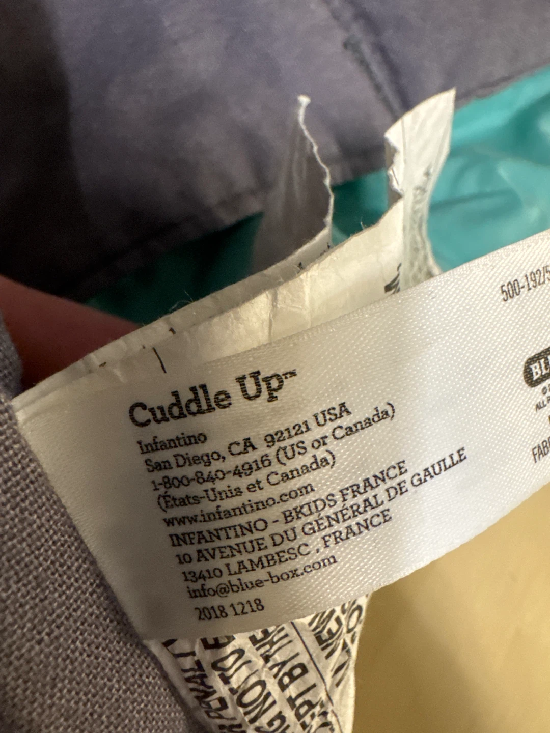 Infantino Cuddle Up Baby Carrier - photo 3