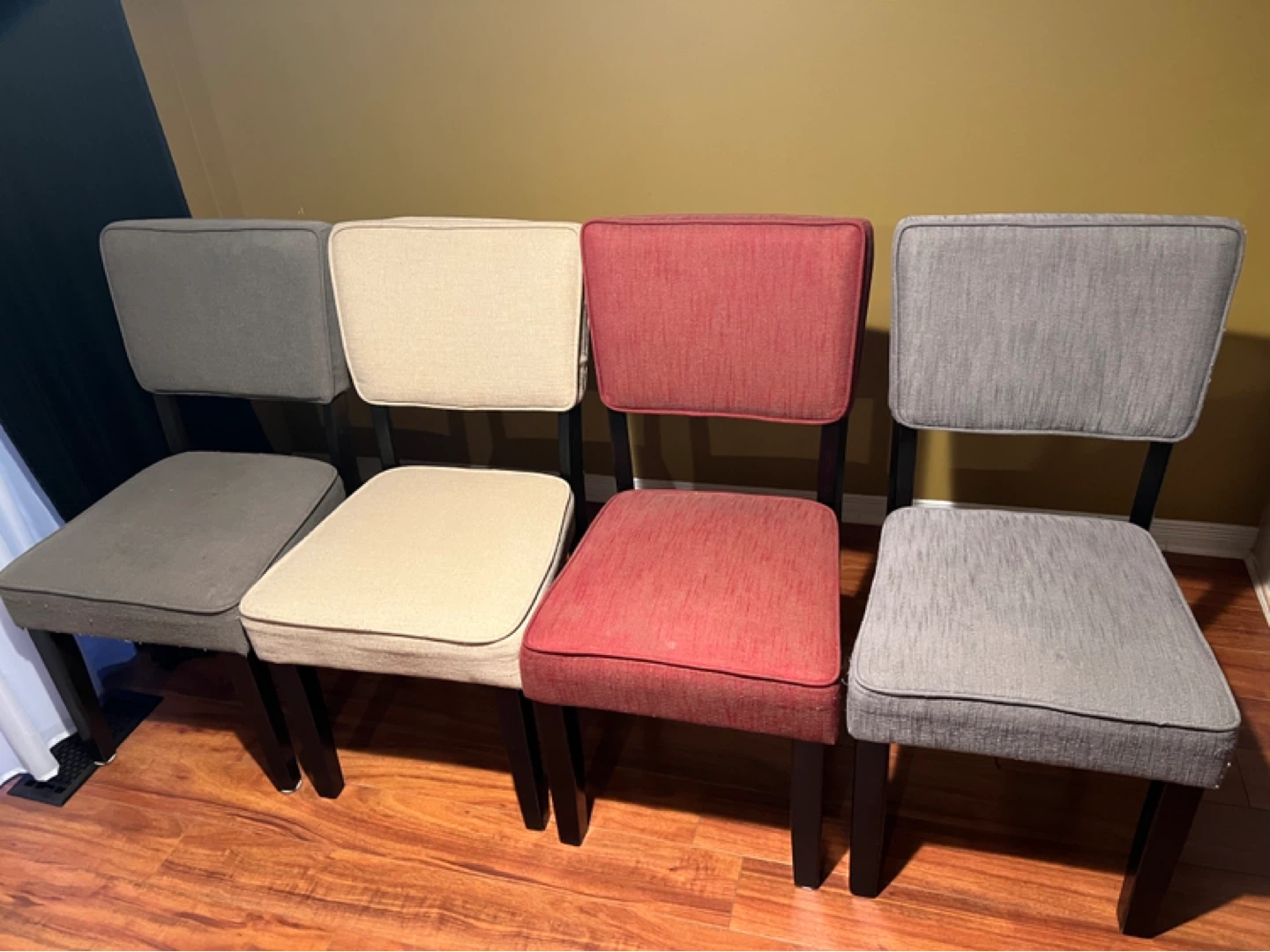 Dining Table Set with 4 Chairs and Bench - photo 5