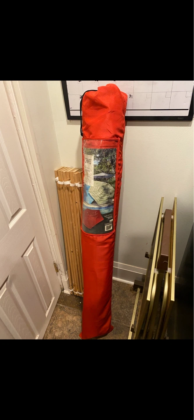 CANVAS Red Market Umbrella