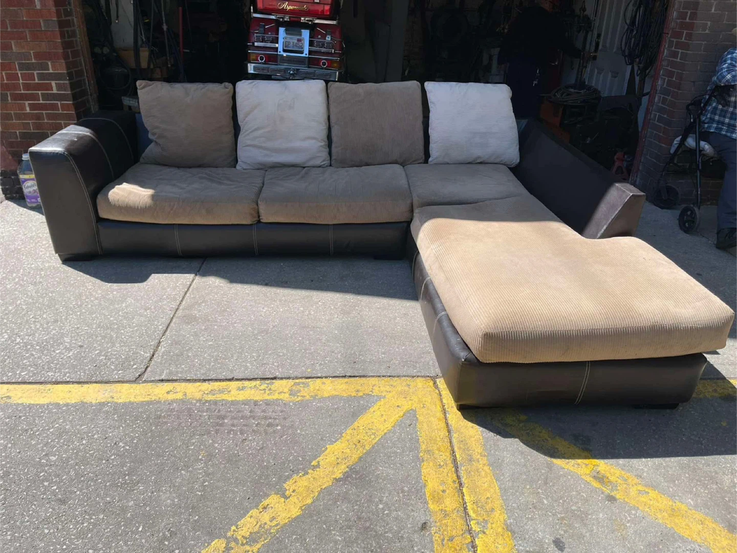 Couch with delivery