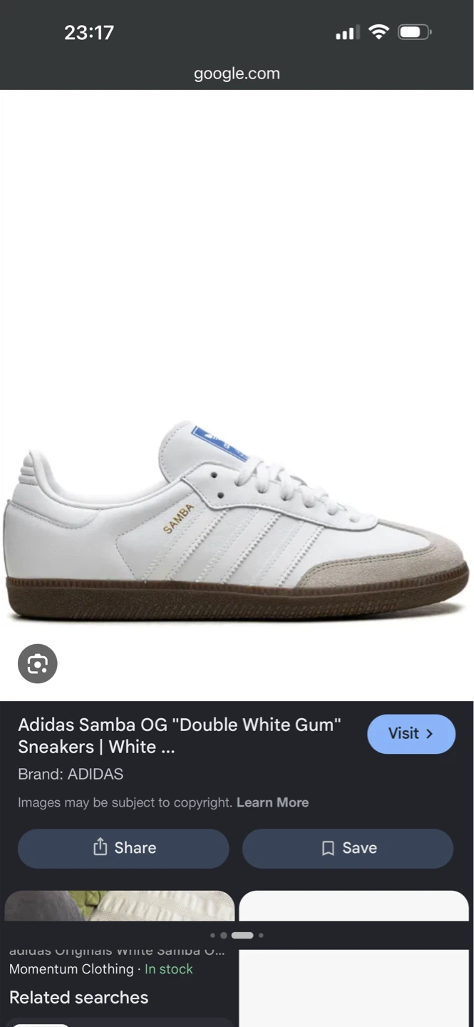 Adidas Samba OG Sneakers White Size 36 Women - photo 2