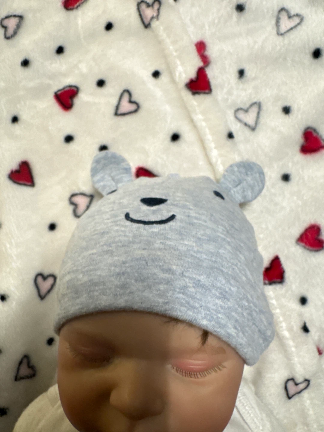 Baby Hat - Bear Face - photo 5