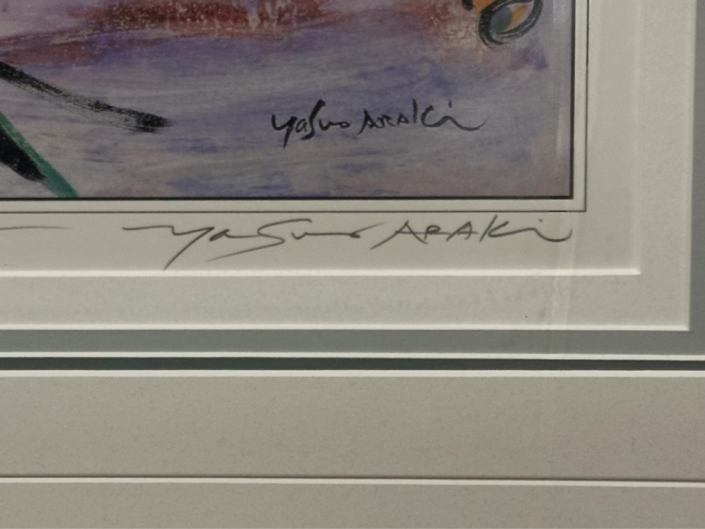 Yasuo Araki  song of love and peace 104/300 signed Canadian - photo 5