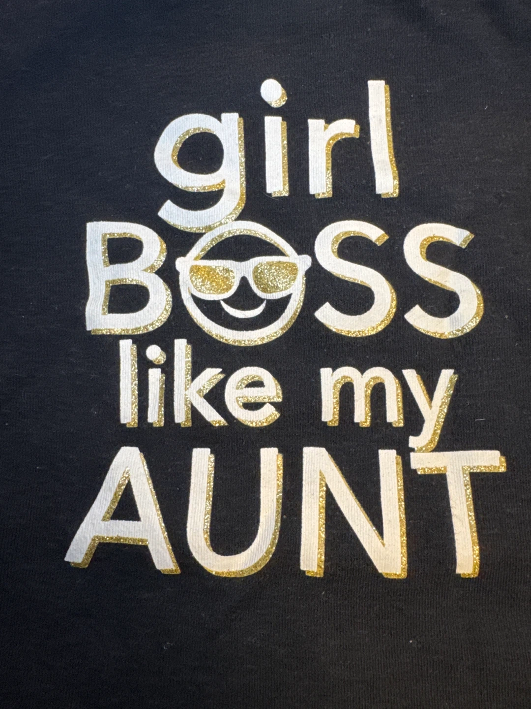 Carter's "Girl Boss Like My Aunt" Newborn Bodysuit