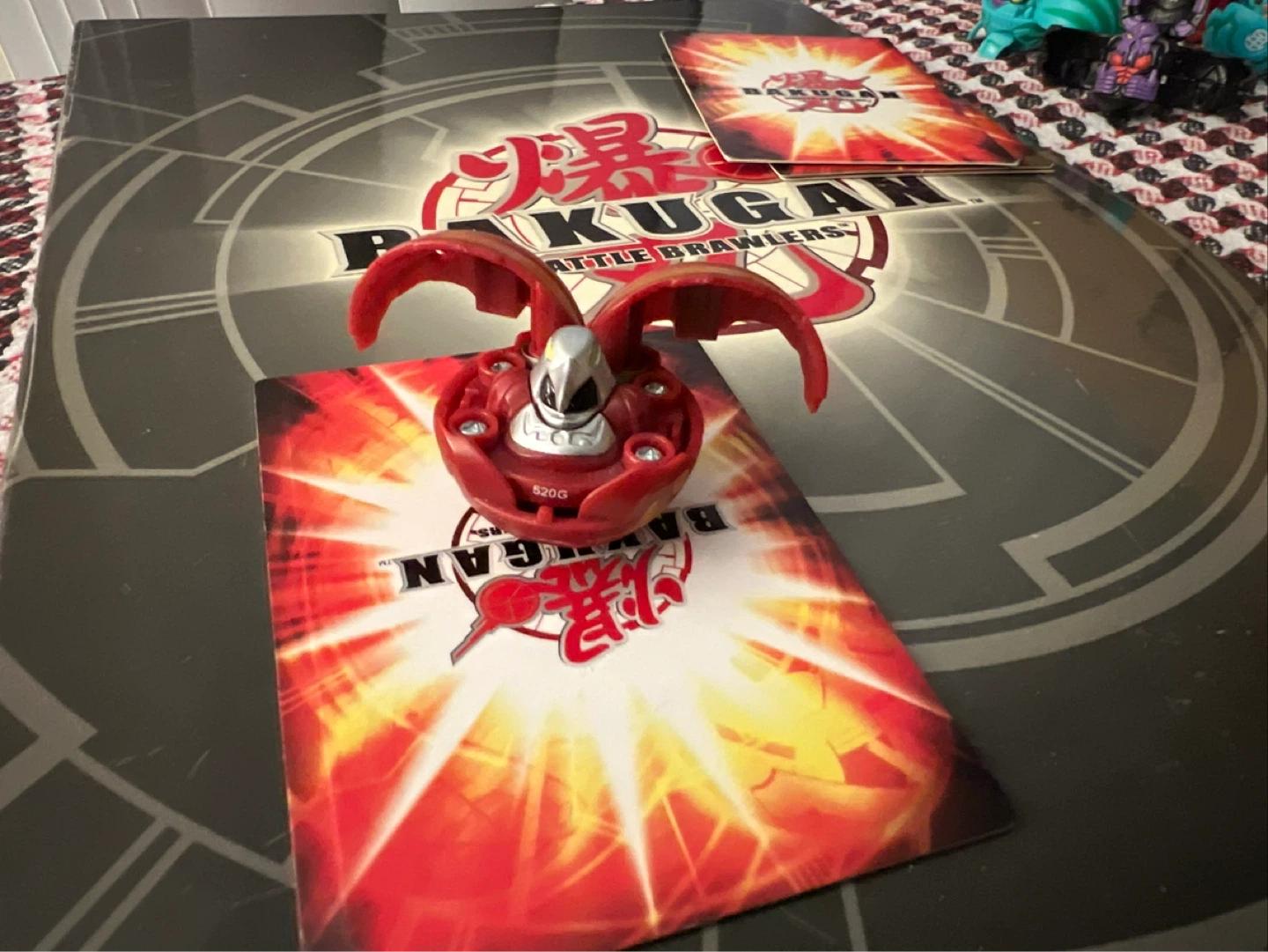 Bakugan Ravenoid Red Pyrus Battle Brawlers bakugan - photo 2