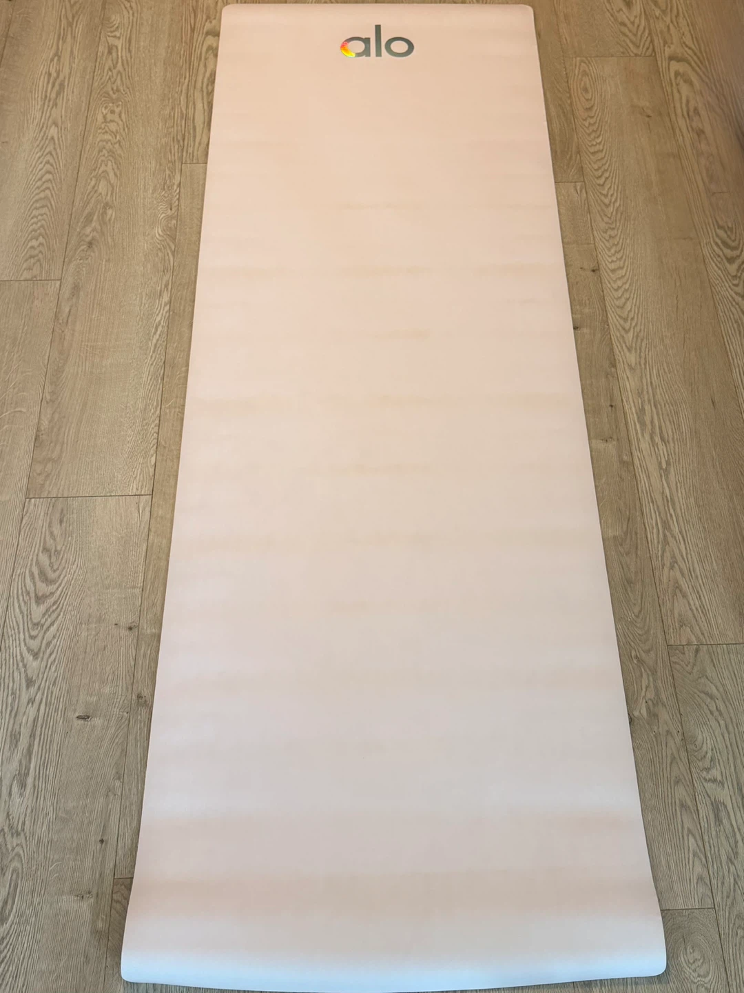 Alo warrior Yoga Mat - Light Pink