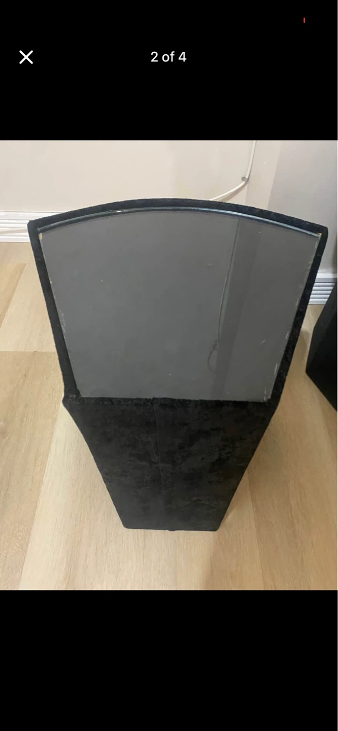 Black Velvet Pedestal Display Stands (Set of 3) - photo 3