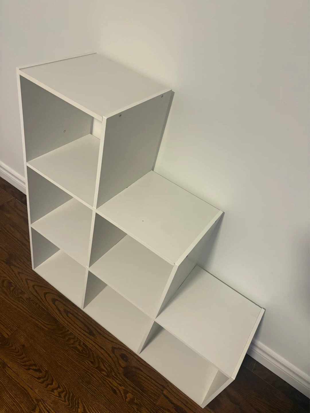 $5 - Mainstays 3-2-1 Cube Storage Organizer, White - photo 2