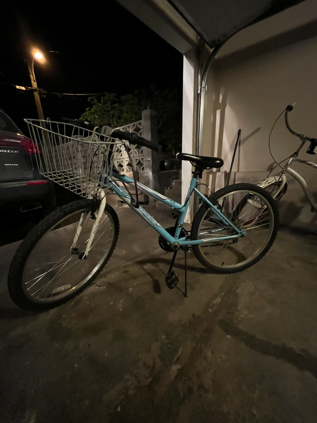 Blue Huffy Mountain Bike with Basket - photo 2