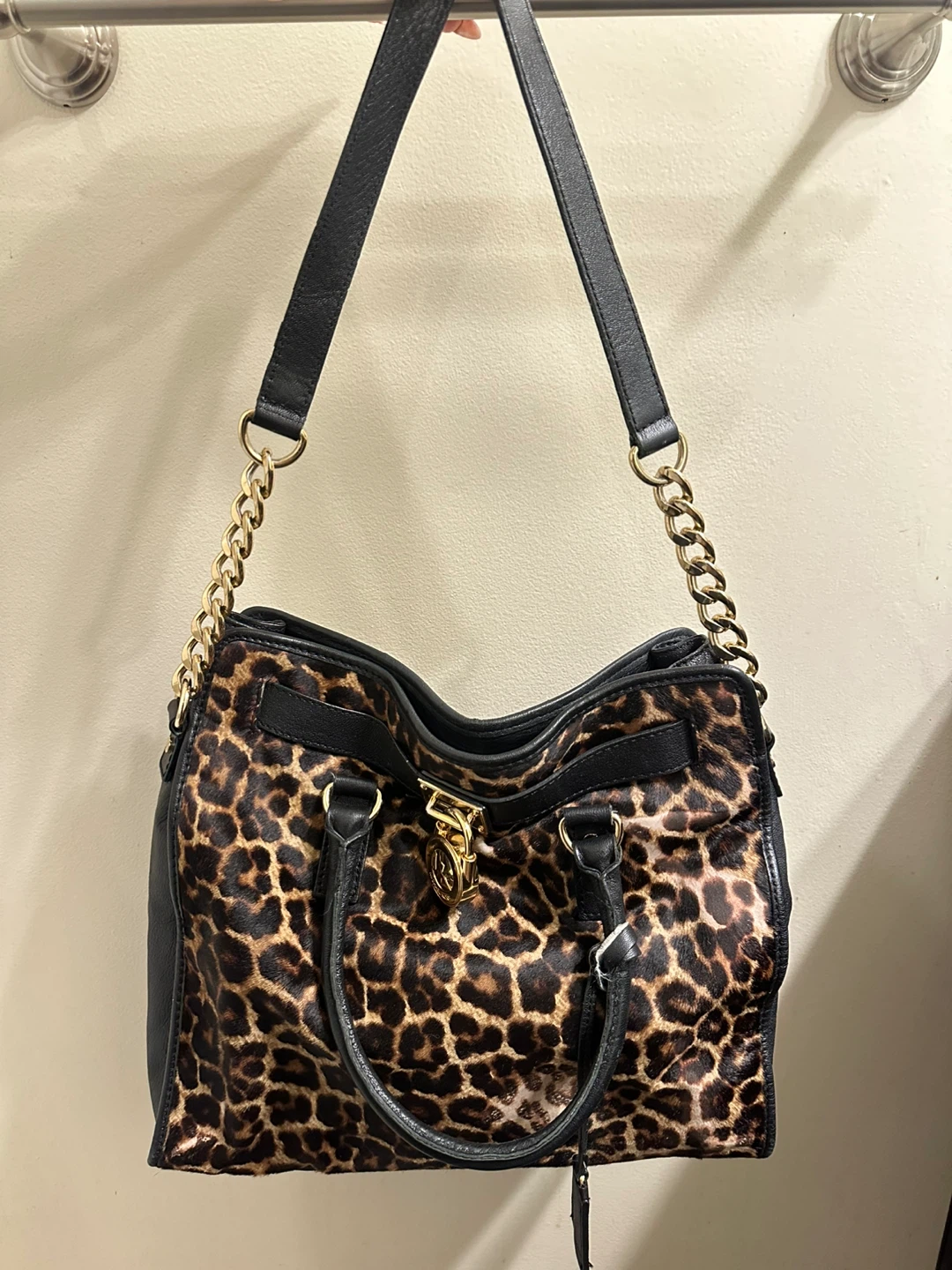 Michael Kors Leopard Print Satchel Bag - photo 2