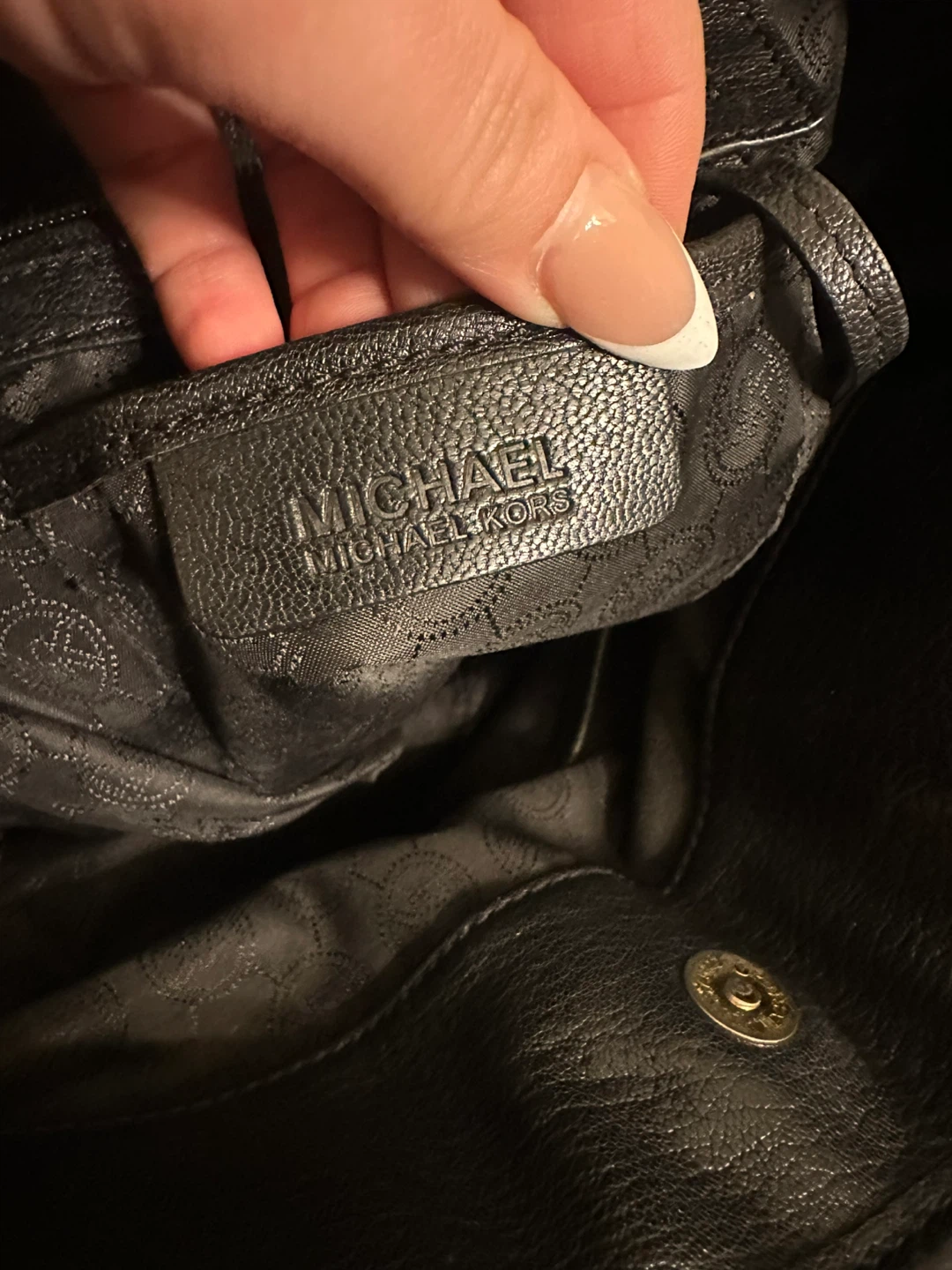 Michael Kors Leopard Print Satchel Bag