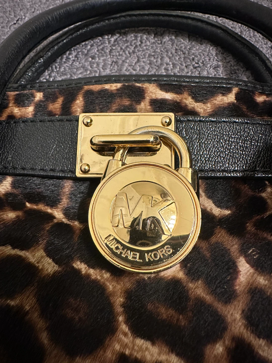 Michael Kors Leopard Print Satchel Bag - photo 3