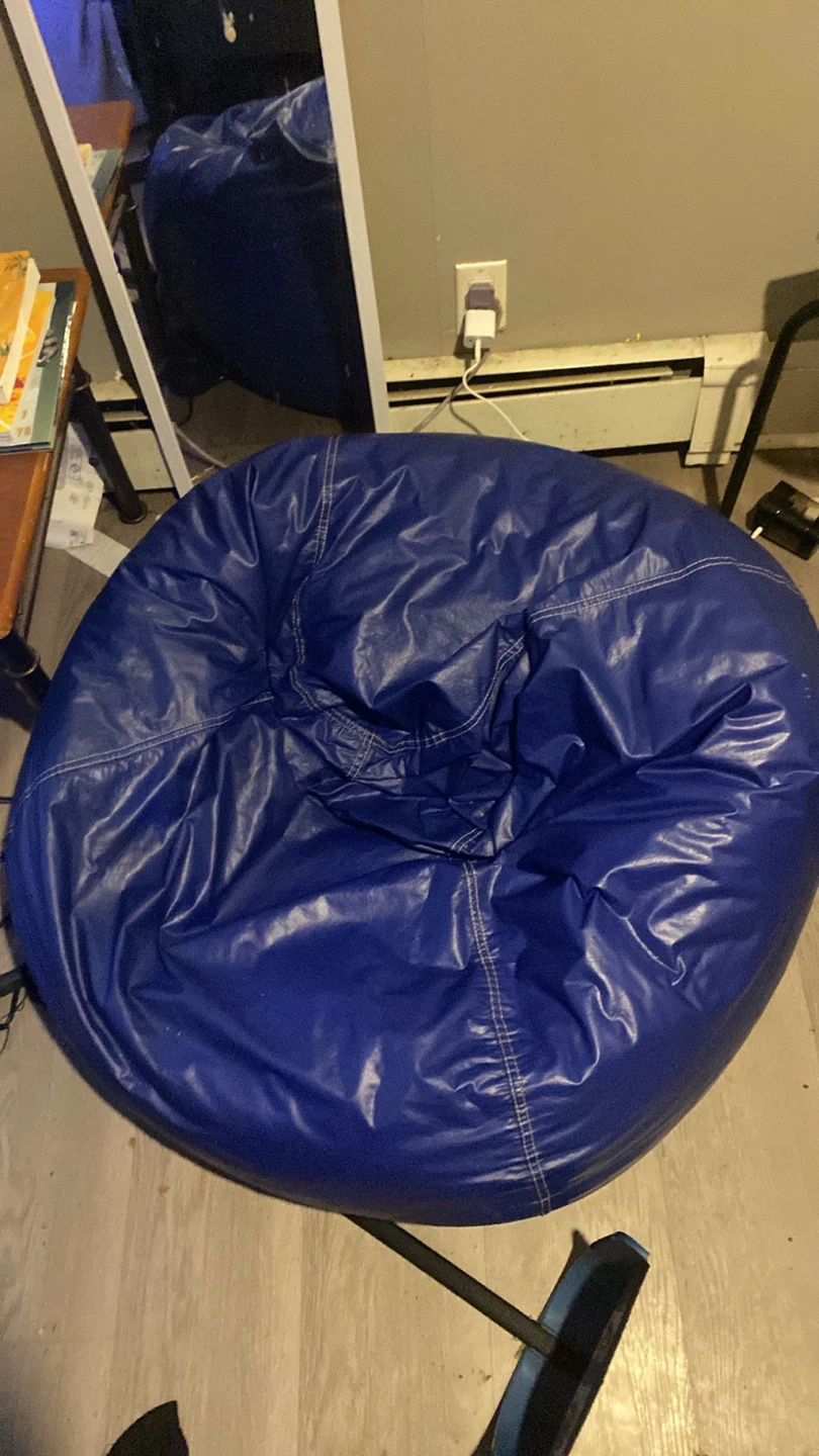 Blue Bean Bag Chair