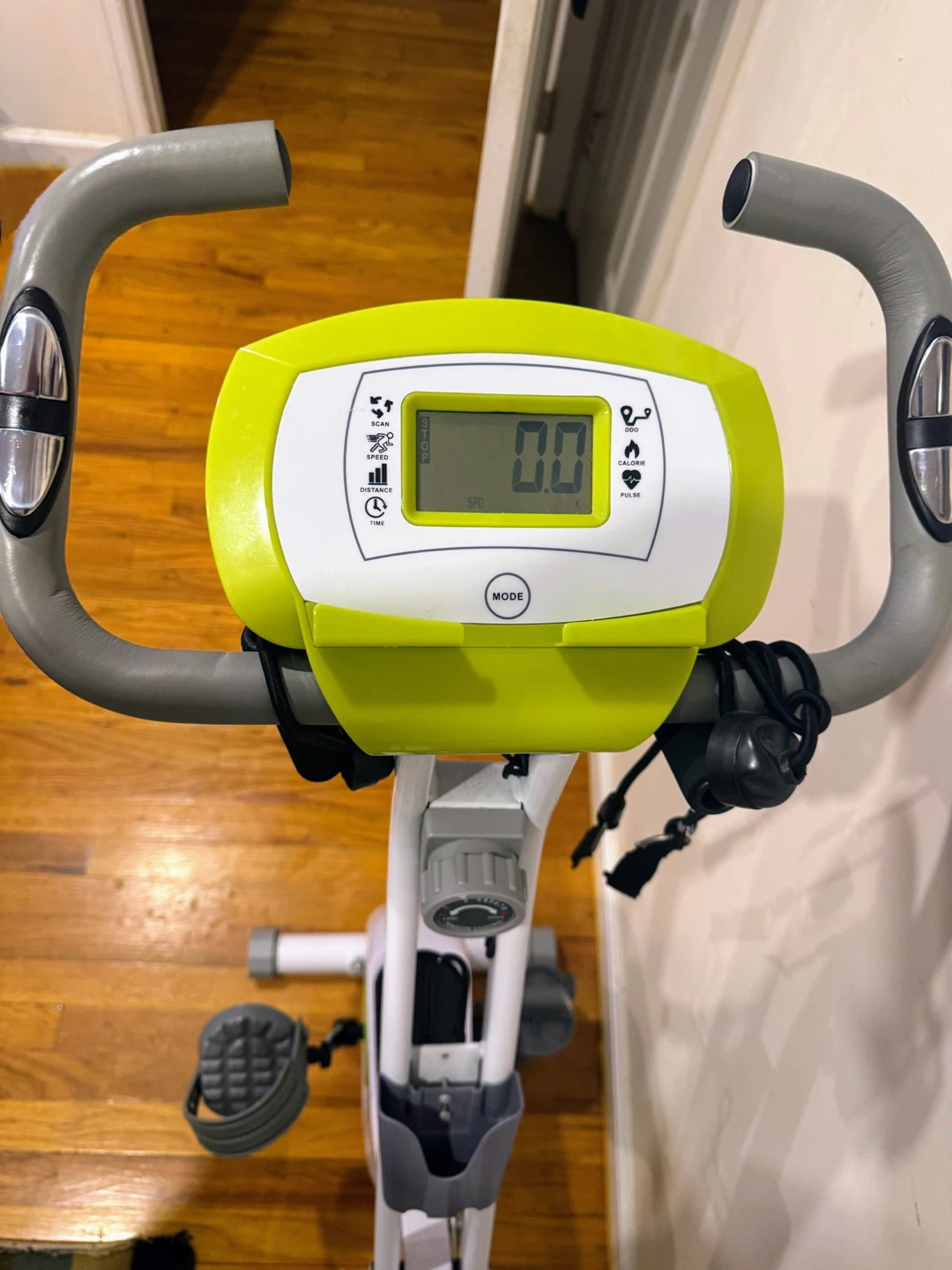 Fitnessclub Foldable Exercise Bike with LCD Monitor - photo 3